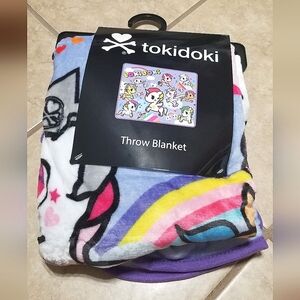 Tokidoki Unicorno Throw Blanket